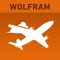 The Wolfram Flight Information Reference App is your ticket to information about airlines, airports, flight details, and more