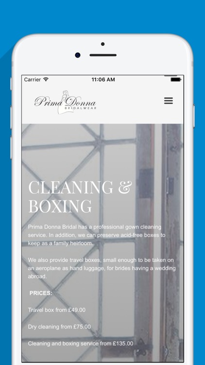 Prima Donna Bridal Web