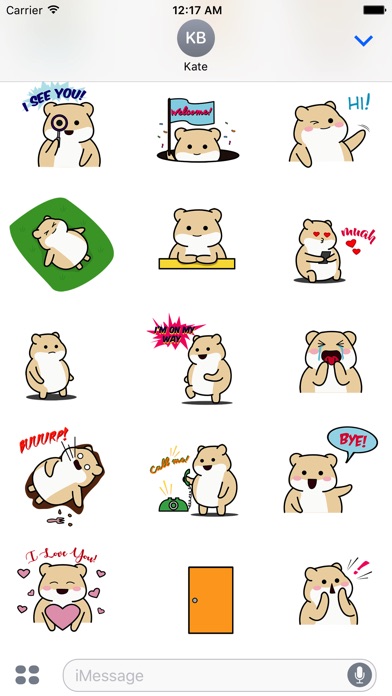 Animated Cute Fat Hamster Stickers App Download - Android APK - 392 x 696 jpeg 66kB