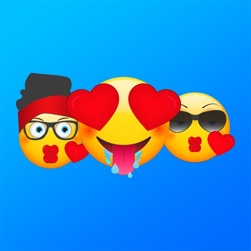 Modern Emoji Stickers for Texting