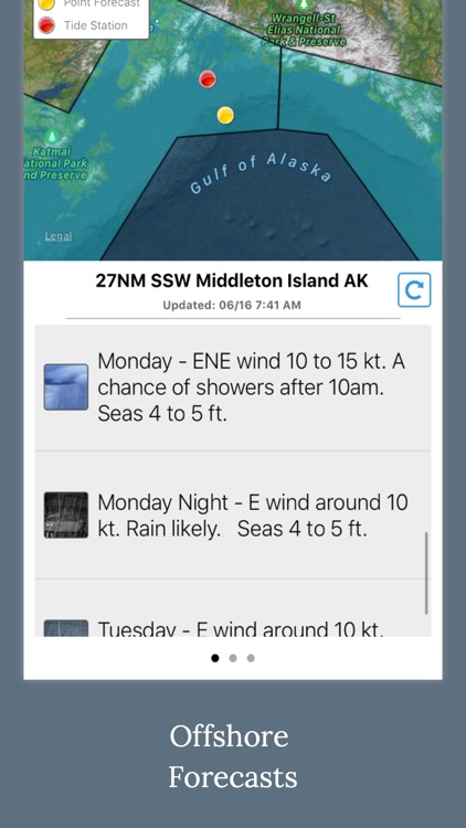 Fishing Weather - NOAA Wave, Tide & Wind Forecast screenshot-3