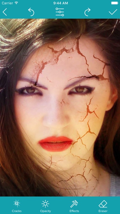 Crack Effect On Face Maker & Photo Editor screenshot-3