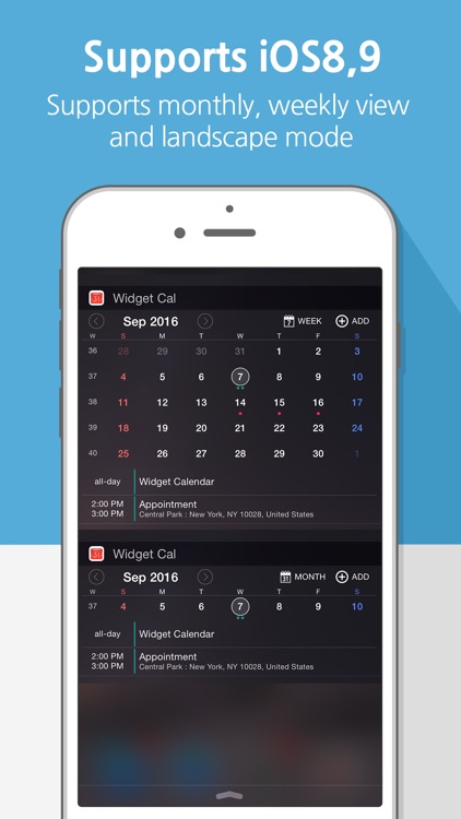 Widget Calendar : Easy&Simple screenshot-4