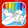 Airport Painting Games Coloring Book Edition