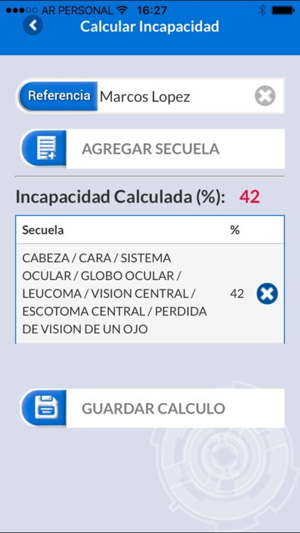 Baremo Médico AACS screenshot-4