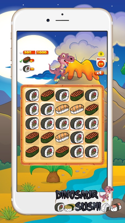 Dinosaur Sushi - Dino Food Math Games