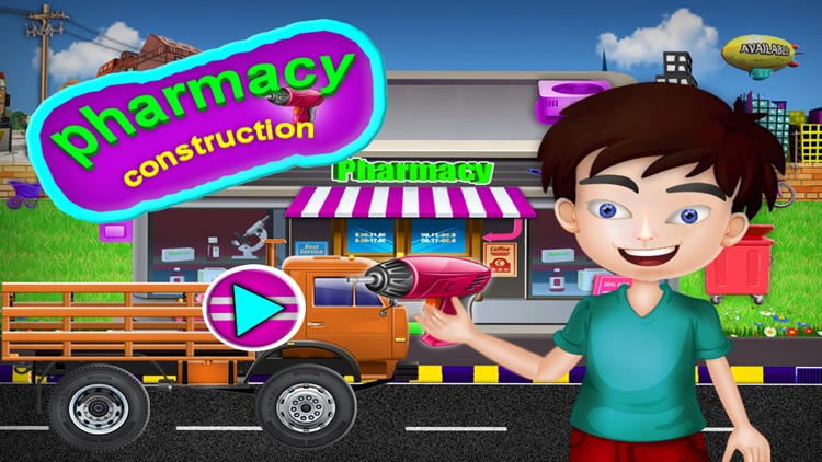 Pharmacy Construction – Shop Builder Game