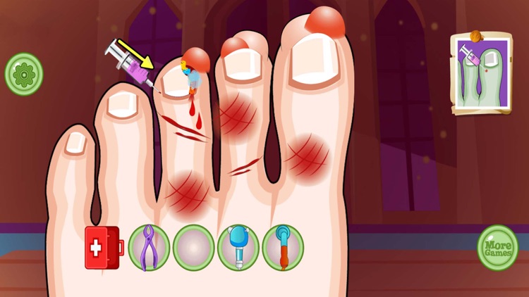 Monster Doctor Surgery - Foot Cures Games