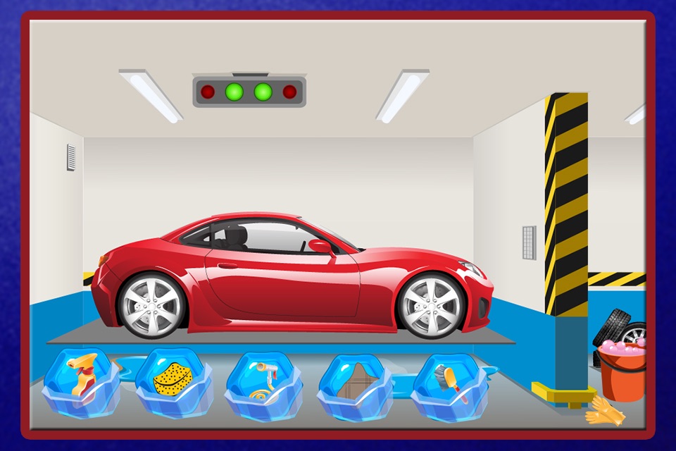 Sports Car Wash: Cleanup Messy Cars in Salon Game screenshot 3