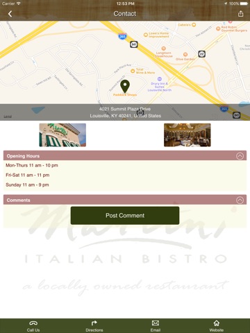 Martini Italian Bistro screenshot 3