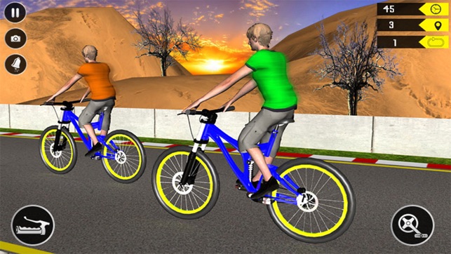 Bmx Bicycle Racing - Freestyle Bicycle Race Game(圖1)-速報App