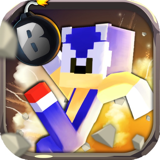 Blue Speed Skins Bomber 3D Games iOS App
