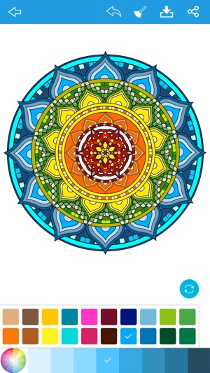 Mandala Coloring - For Adults(圖2)-速報App