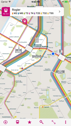 布魯塞爾鐵路圖 Lite(圖1)-速報App