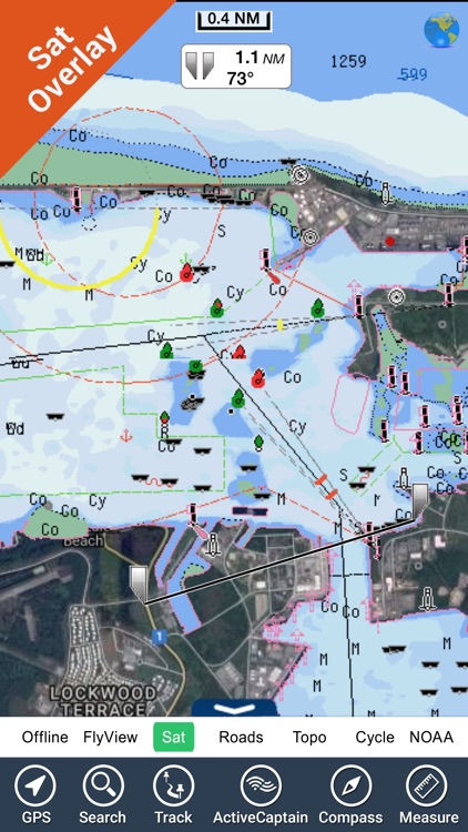 Marine : Guam island HD - GPS Map Navigator