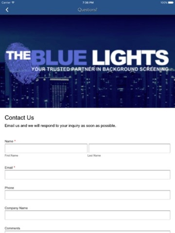 The Blue Lights LLC screenshot 2