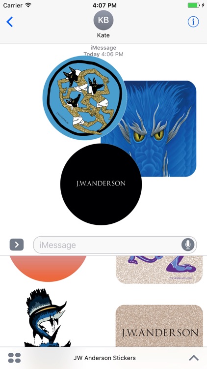 JW Anderson Stickers