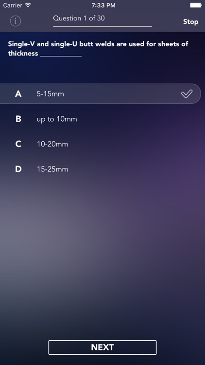 Welder Practice Quiz