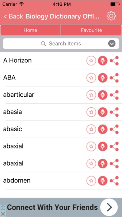 How to cancel & delete Biology Dictionary - Terms Definitions from iphone & ipad 1