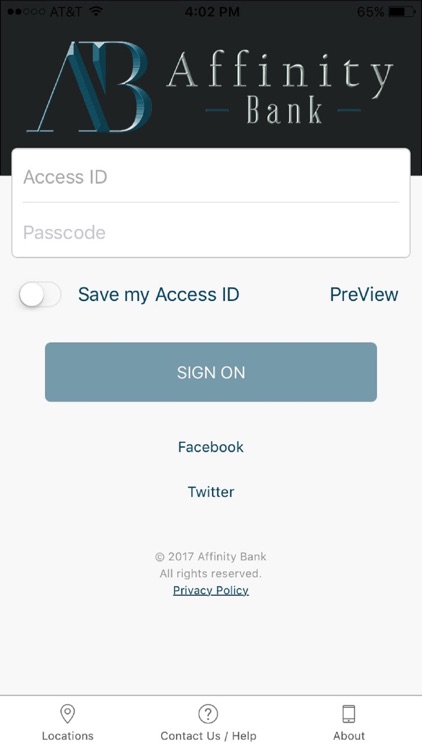 Affinity Bank Mobile