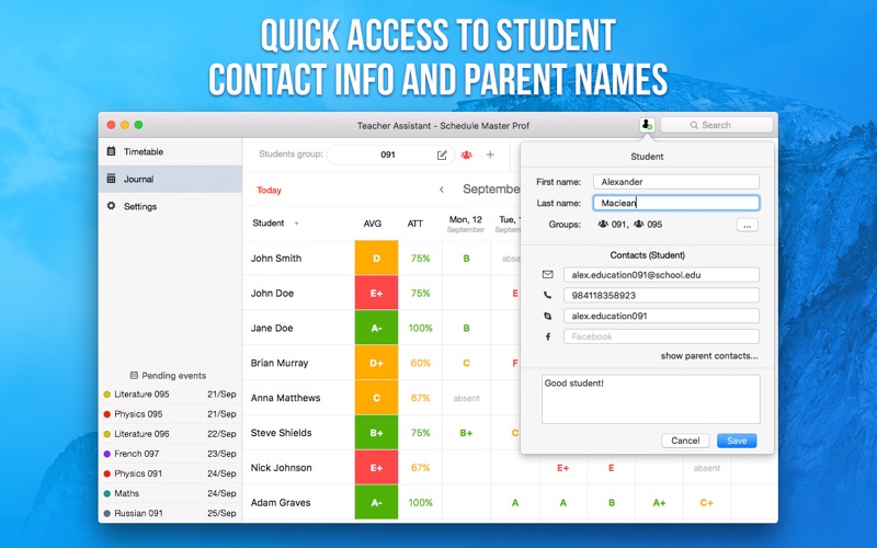Teacher Assistant 3 Pro - Schedule Master thumbnail 4