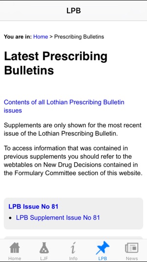 Lothian Joint Formulary(圖4)-速報App