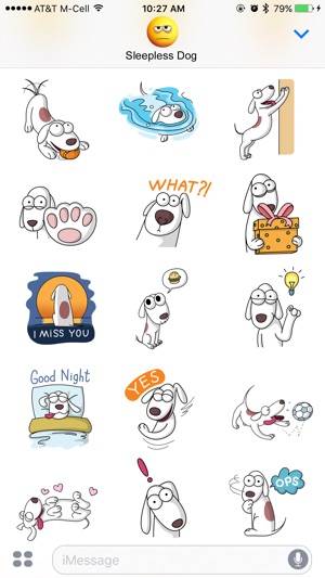 Sleepless Dog Stickers(圖4)-速報App