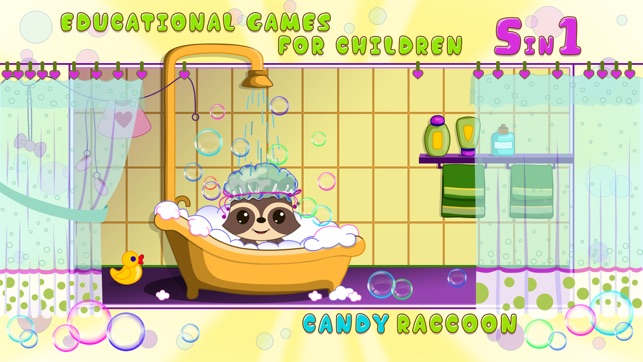 Candy Raccoon: Balloon Games Lite(圖2)-速報App