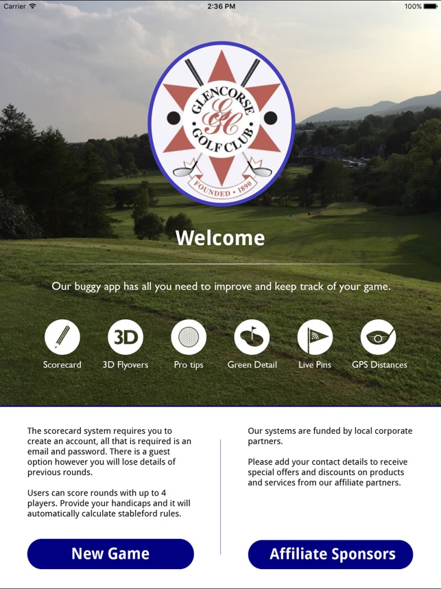 Glencorse Golf Club - Buggy(圖1)-速報App