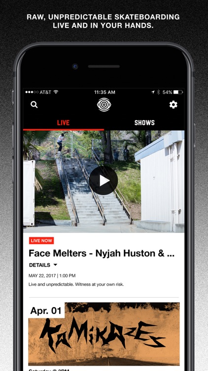 ETN - live and original skateboarding shows
