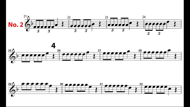 Arban Triple Tonguing Exercises 1-4 screenshot-3