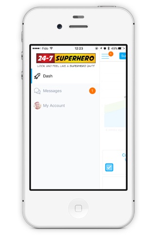 The 24 7 SuperHero App screenshot 2