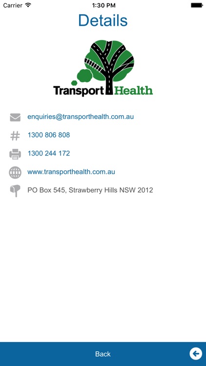 Transport Health Insurance Mobile Claiming
