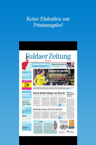 Fuldaer Zeitung screenshot 4