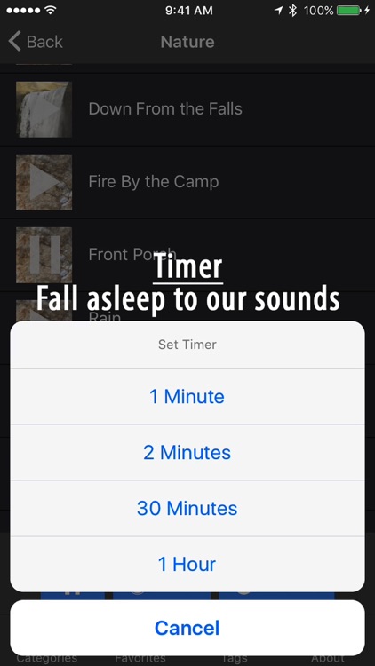 Naturesong: Authentic sound ambience to aid sleep screenshot-3