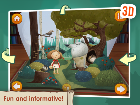 The Little Red Riding Hood ~ Fairy Tale for Kids screenshot 4