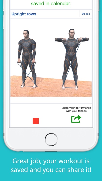 Resistance Band Workout Challenge PRO - Strength screenshot-3