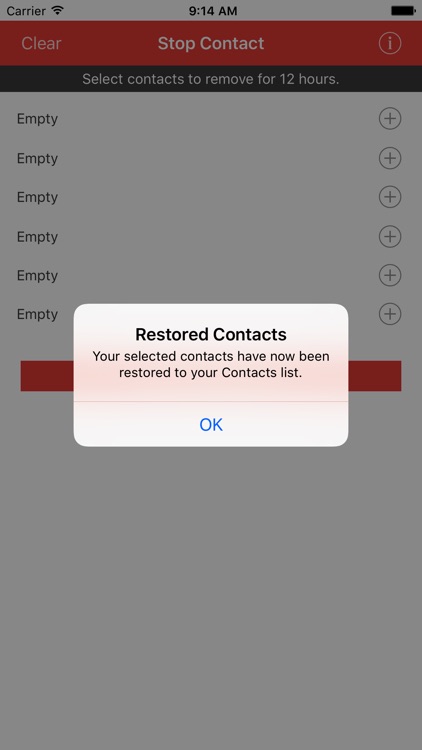 Stop Contact screenshot-4