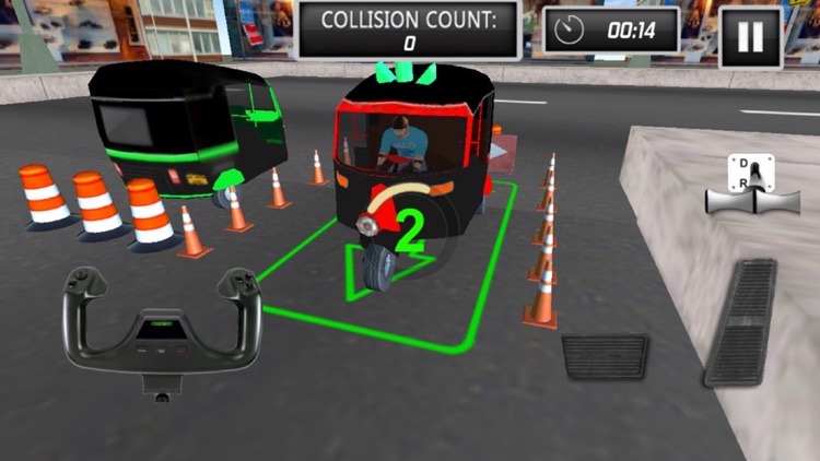 Tuk Tuk Rickshaw Parking 2018 screenshot-4