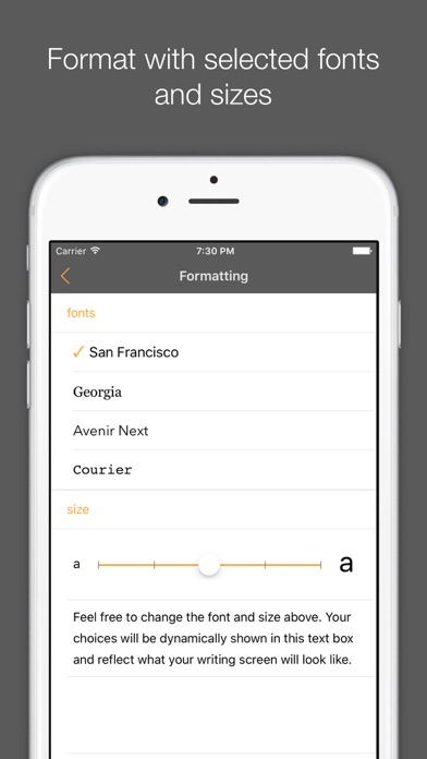 Compo — A Writing App screenshot 3
