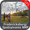 Fredericksburg National Military Park GPS Map