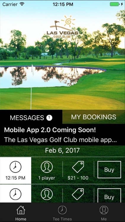 Las Vegas Golf Club Tee Time