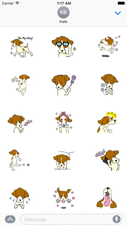 Jack Russell Terrier Dog - JackMoji Sticker