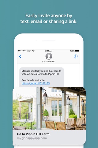 goHappy Invites & Text RSVP screenshot 2