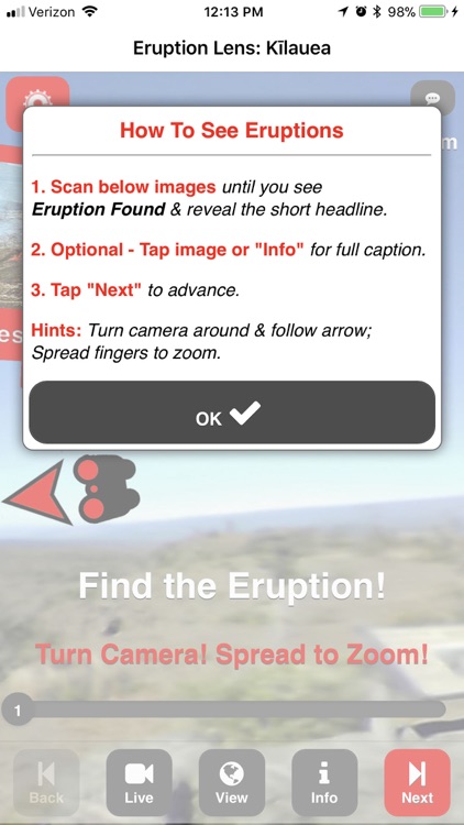 Eruption Lens