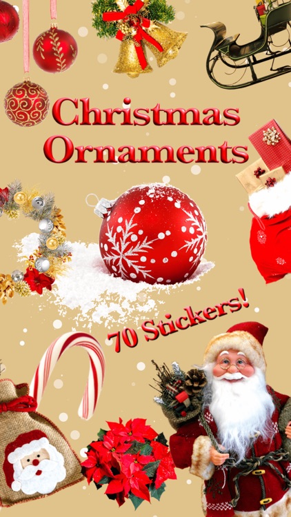 Christmas Ornaments • Stickers