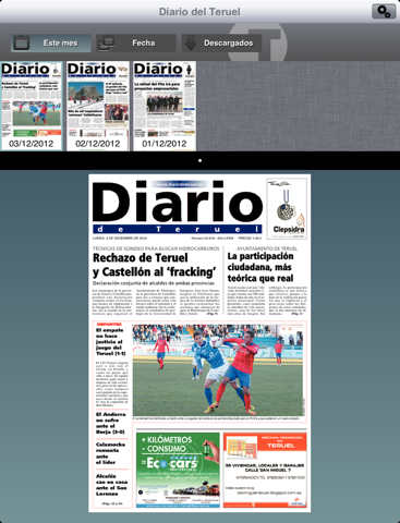 Diario de Teruel screenshot 2