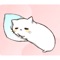 Lovely And Lazy Cat Sticker