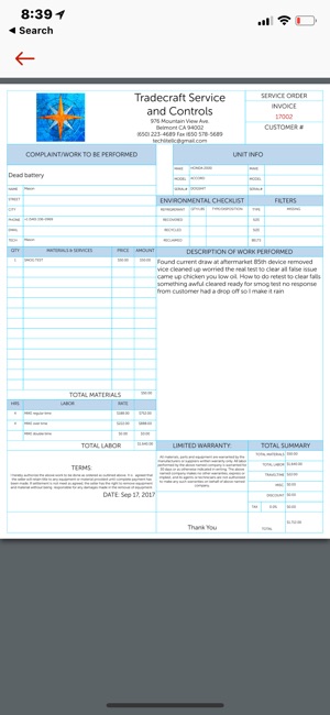 HVAC Invoice(圖4)-速報App