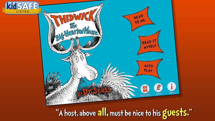 Thidwick the Big-Hearted Moose - Dr. Seuss